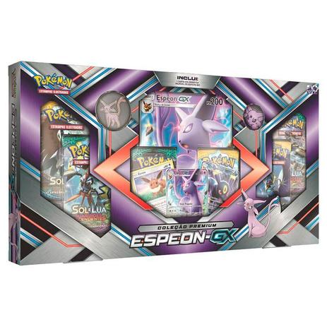 Pokémon TCG: Box Coleção Premium - Espeon-GX - Pokémon company Menor preço em Pokémon TCG: Box Coleção Premium - Espeon-GX - Pokémon company