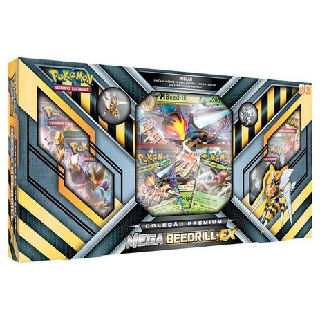 Pokémon TCG: Box Coleção Premium - Mega Beedrill-EX - Pokémon company Menor preço em Pokémon TCG: Box Coleção Premium - Mega Beedrill-EX - Pokémon company