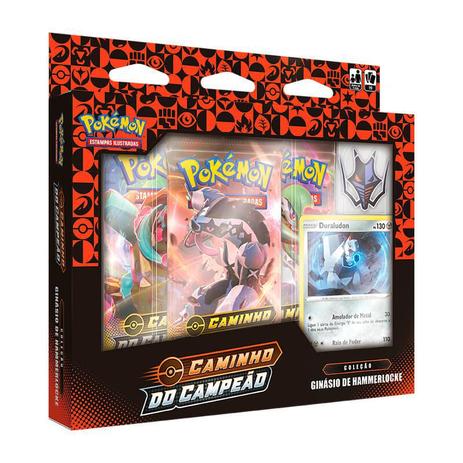 Pokémon TCG: Box Coleção SWSH3.5 Caminho do Campeão - Ginásio de Hammerlocke (Dragão) - Pokémon Company Menor preço em Pokémon TCG: Box Coleção SWSH3.5 Caminho do Campeão - Ginásio de Hammerlocke (Dragão) - Pokémon Company