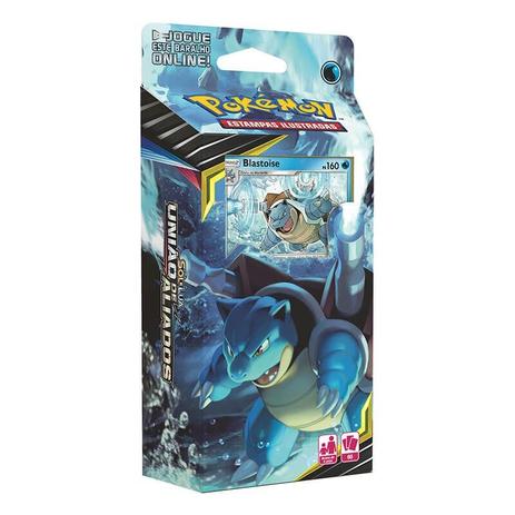 Pokémon TCG: Deck SM9 União de Aliados - Canhão Torrencial - Pokémon company Menor preço em Pokémon TCG: Deck SM9 União de Aliados - Canhão Torrencial - Pokémon company
