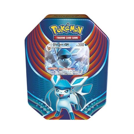 Pokémon TCG: Lata Colecionável Celebração de Evolução - Glaceon GX - Pokémon company Menor preço em Pokémon TCG: Lata Colecionável Celebração de Evolução - Glaceon GX - Pokémon company