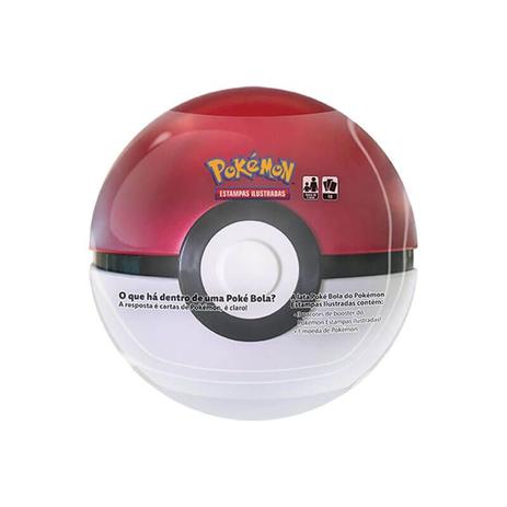 Pokémon TCG: Lata Colecionável Poké Bola (Poké Ball) - Pokémon company Menor preço em Pokémon TCG: Lata Colecionável Poké Bola (Poké Ball) - Pokémon company