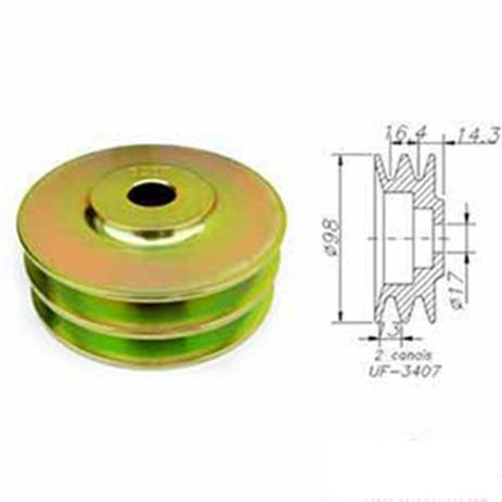 Polia Alternador MBB 710 1114 1214 (UF3407) - UNIFAP Menor preço em Polia Alternador MBB 710 1114 1214 (UF3407) - UNIFAP