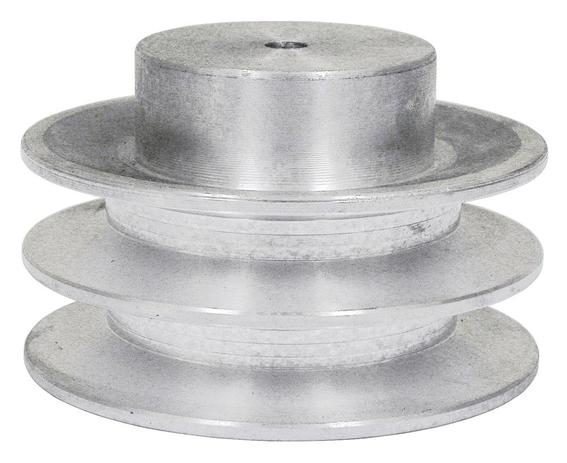 Polia alumínio 60mm 2 canais perfil a - Vonder Menor preço em Polia alumínio 60mm 2 canais perfil a - Vonder