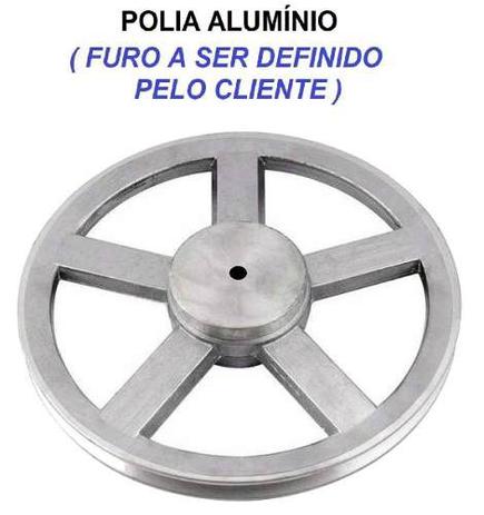 Polia Alumínio D 300mm A1 (furo A Ser Definido Pelo Cliente) - Mca Menor preço em Polia Alumínio D 300mm A1 (furo A Ser Definido Pelo Cliente) - Mca