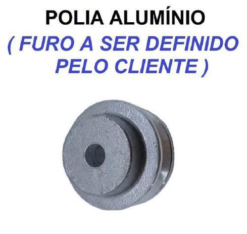 Polia Alumínio D 75mm A1 (furo A Ser Definido Pelo Cliente) - Mca Menor preço em Polia Alumínio D 75mm A1 (furo A Ser Definido Pelo Cliente) - Mca
