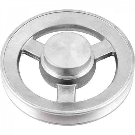 Polia de alumínio 1 canal A - 130 mm Vonder Menor preço em Polia de alumínio 1 canal A - 130 mm Vonder