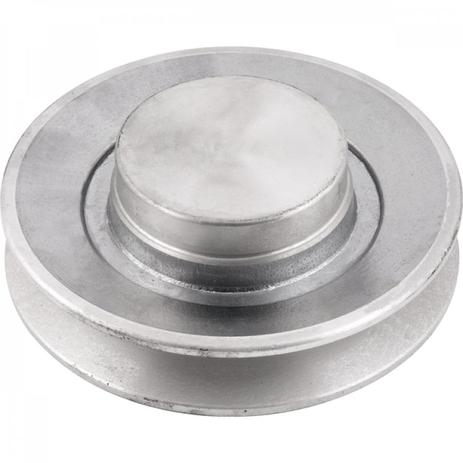 Polia de alumínio 1 canal B - 120 mm Vonder Menor preço em Polia de alumínio 1 canal B - 120 mm Vonder