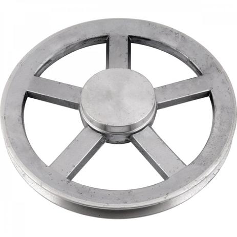 Polia de alumínio 1 canal B - 250 mm Vonder Menor preço em Polia de alumínio 1 canal B - 250 mm Vonder
