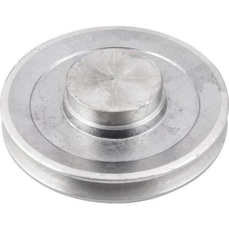 Polia de aluminio 1 canal tipo A 130 mm sem Furação Mademil Menor preço em Polia de aluminio 1 canal tipo A 130 mm sem Furação Mademil