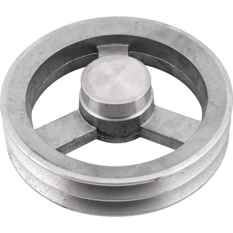 Polia de alumínio 2 canais B - 200 mm - Vonder Menor preço em Polia de alumínio 2 canais B - 200 mm - Vonder