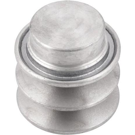 polia de aluminio 2 canais tipo A 50 mm sem Furação mademil Menor preço em polia de aluminio 2 canais tipo A 50 mm sem Furação mademil