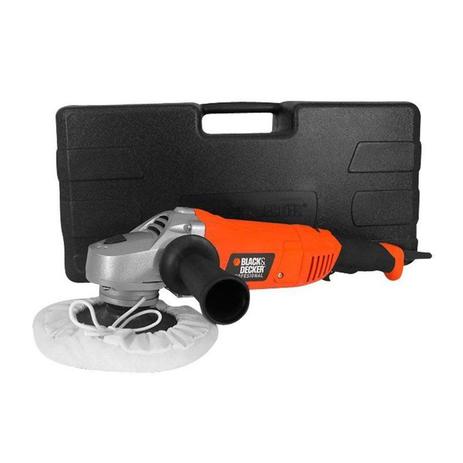 Politriz Angular 7” 1300W com Maleta Wp1500k Black + Decker Menor preço em Politriz Angular 7” 1300W com Maleta Wp1500k Black + Decker
