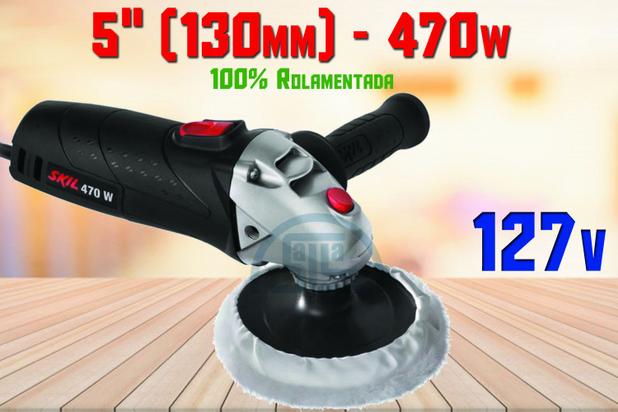 Politriz Angular Elétrica 5 Polegadas Modelo 9051 127V 470w Skil Menor preço em Politriz Angular Elétrica 5 Polegadas Modelo 9051 127V 470w Skil