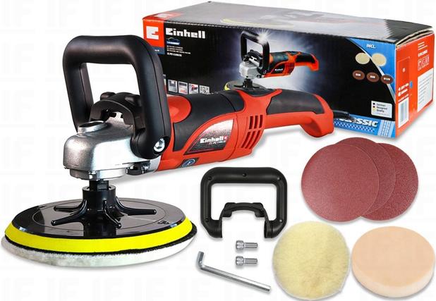 Politriz Lixadeira 7 Polegadas 1100w Automotiva Profissional - Einhell Menor preço em Politriz Lixadeira 7 Polegadas 1100w Automotiva Profissional - Einhell