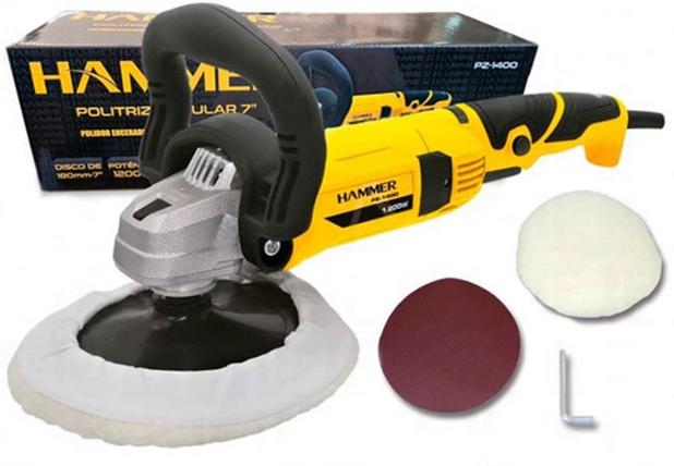 Politriz Lixadeira Angular 7 Pol. 1200w Hammer PZ-1400 127V é boa?