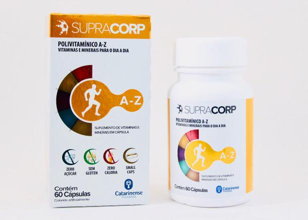 Polivitamínico Supracorp A - Z com 60 Cápsulas Catarinense Menor preço em Polivitamínico Supracorp A - Z com 60 Cápsulas Catarinense