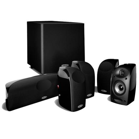 Polk Audio TL1600 - Conjunto de caixas acústicas 5.1 com subwoofer ativo Menor preço em Polk Audio TL1600 - Conjunto de caixas acústicas 5.1 com subwoofer ativo