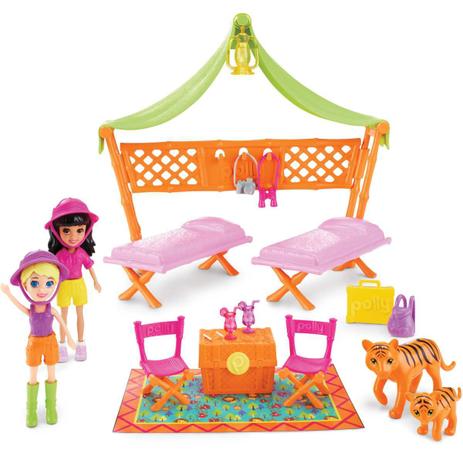 Polly CONJ Aventura NA Selva - Mattel Menor preço em Polly CONJ Aventura NA Selva - Mattel