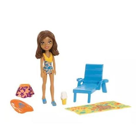 Polly Pocket Boneca Shani Diversão Aquática - FRY89 - Mattel Menor preço em Polly Pocket Boneca Shani Diversão Aquática - FRY89 - Mattel