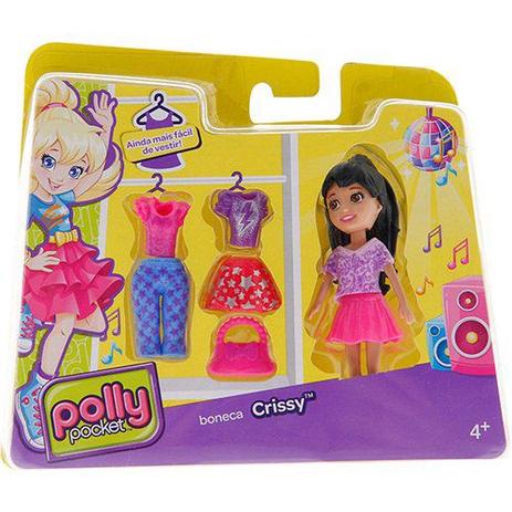 Boneca Polly Pocket Kit com 3 Bonecas Club House - GMF82 - Mattel