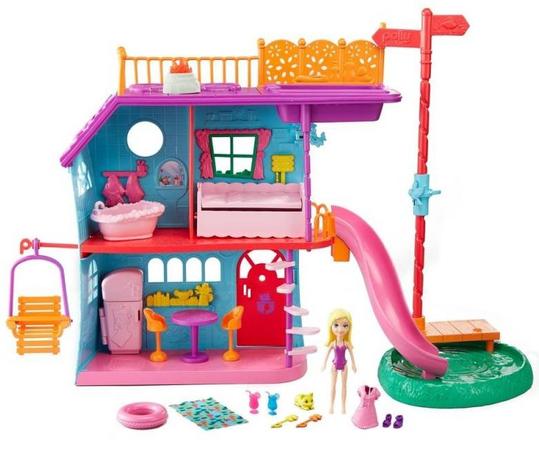 Polly Pocket Casa De Ferias Da Polly - Mattel Fch21 é boa?