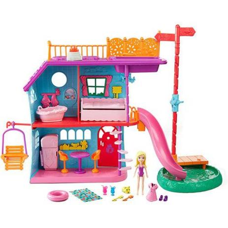 Polly Pocket Casa De Férias - Mattel Menor preço em Polly Pocket Casa De Férias - Mattel