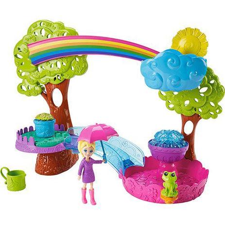 Conjunto e Boneca - Polly Pocket - Parque de Diversões dos Cachorrinhos -  Mattel