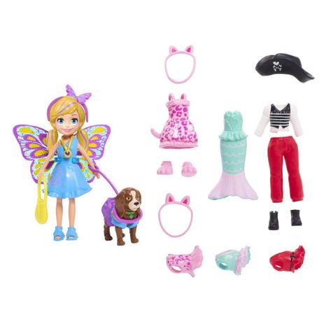 Polly Pocket Kit Cachorro Fantasias - Mattel Menor preço em Polly Pocket Kit Cachorro Fantasias - Mattel
