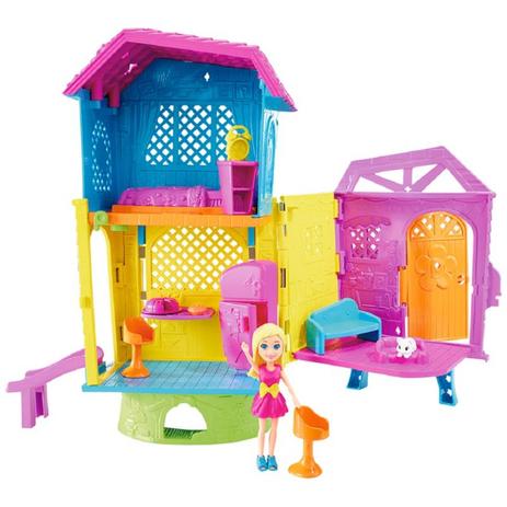 Polly Pocket Super Clubhouse - Mattel DHW41 Menor preço em Polly Pocket Super Clubhouse - Mattel DHW41
