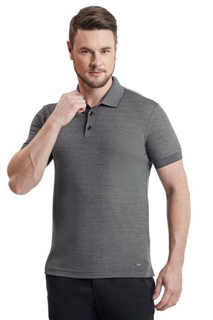 camisa polo highstil algodão pima