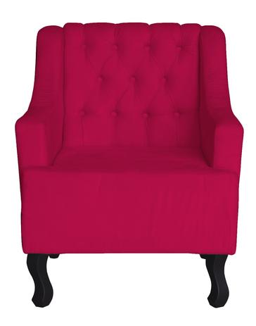 Poltrona Cadeira Decorativa Para Sala E Recepção Heloisa  Rosa Pink -DL Decor é boa?