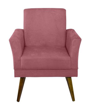 Poltrona Cadeira Decorativa Para Sala Quarto Recepção Clinica Lila - Sued Rose - Di menezes decor é boa?