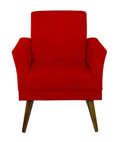 Poltrona Cadeira Decorativa Para Sala Quarto Recepção Clinica Lila - Sued Vermelho - Di menezes decor é ruim? Poltrona Cadeira Decorativa Para Sala Quarto Recepção Clinica Lila - Sued Vermelho - Di menezes decor é boa?