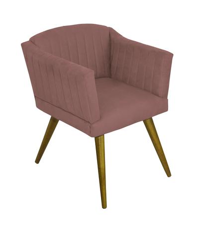 Poltrona Cadeira Retrô Decorativa Para Sala Estar Quarto Decoração Amanda - Sued Rosê - Di menezes decor é boa?