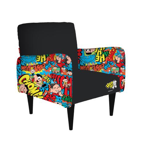 Poltrona, Cadeira, Sofa Infantil Kids Turma da Monica MS 14 - Mauricio de sousa é boa?