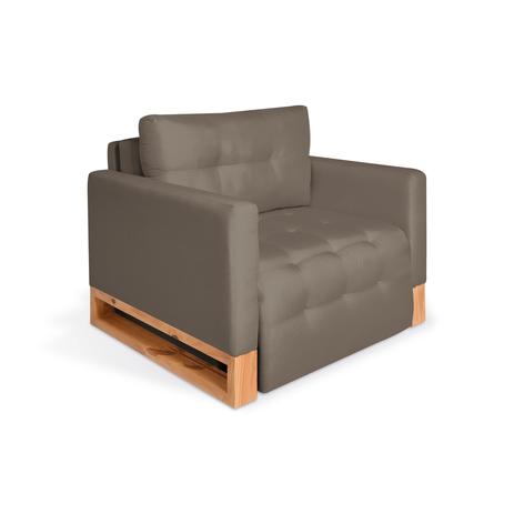 Poltrona Cama Retrátil e Reclinável Multifuncional, Modelo Rica, Tecido Suede Veludo Taupe, Silla Menor preço em Poltrona Cama Retrátil e Reclinável Multifuncional, Modelo Rica, Tecido Suede Veludo Taupe, Silla