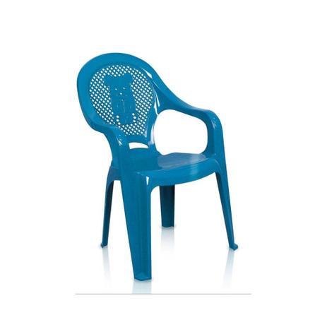 Poltrona Decorada Teddy Infantil 58x26 cm Azul - Antares Menor preço em Poltrona Decorada Teddy Infantil 58x26 cm Azul - Antares