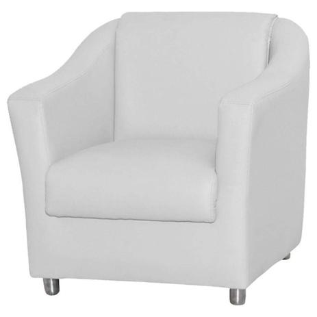 Poltrona Decorativa Bia Corano Branco E 280 Matrix Menor preço em Poltrona Decorativa Bia Corano Branco E 280 Matrix