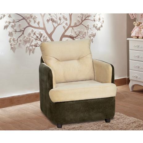 Poltrona Decorativa Brenda Mamãe D28 - Suede Penna Marrom/Bege - Matrix Menor preço em Poltrona Decorativa Brenda Mamãe D28 - Suede Penna Marrom/Bege - Matrix
