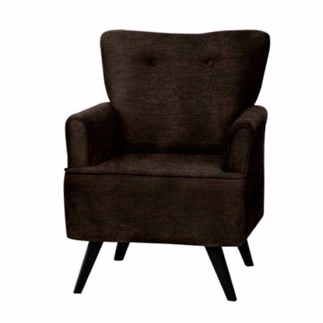 Poltrona Decorativa Judite Suede Marrom B 388 Matrix Menor preço em Poltrona Decorativa Judite Suede Marrom B 388 Matrix