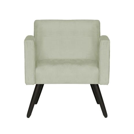 Poltrona Decorativa Milão Tecido Suede Bege Pés Palito Tabaco - Mobília decor Menor preço em Poltrona Decorativa Milão Tecido Suede Bege Pés Palito Tabaco - Mobília decor