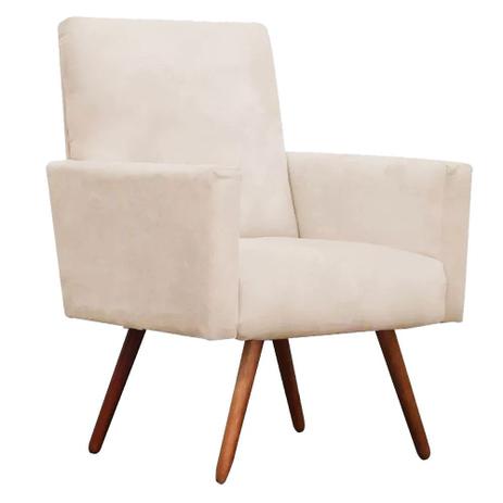 Poltrona Decorativa para sala escritório e recepção Nina Bege - Dilar Decor é ruim? Poltrona Decorativa para sala escritório e recepção Nina Bege - Dilar Decor é boa?