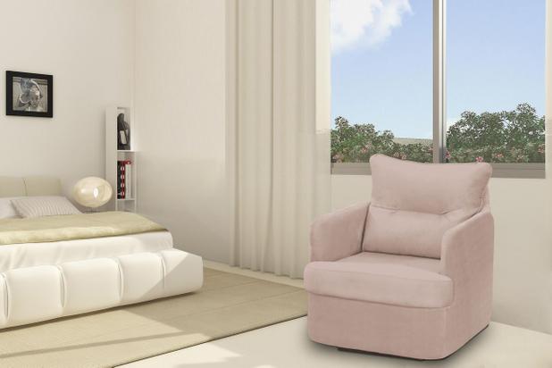 Poltrona Decorativa Peppa Amamentação - Matrix Menor preço em Poltrona Decorativa Peppa Amamentação - Matrix