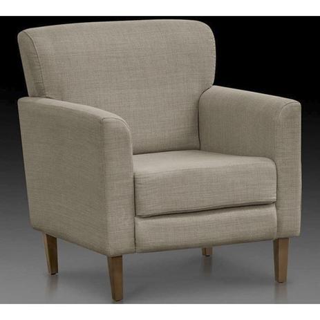 Poltrona Decorativa Pit Jacquard Rustico Areia Dmonegatto Menor preço em Poltrona Decorativa Pit Jacquard Rustico Areia Dmonegatto