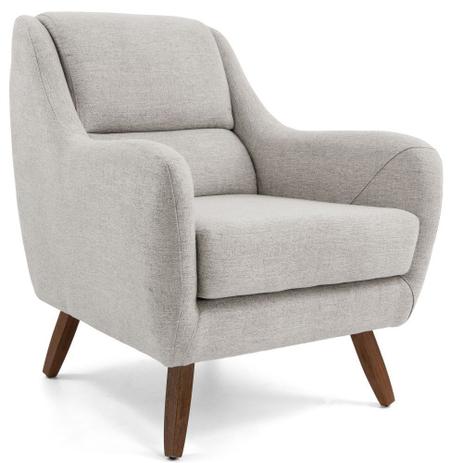 Poltrona Decorativa Sala de Estar March Linho Bege - Gran Belo Menor preço em Poltrona Decorativa Sala de Estar March Linho Bege - Gran Belo