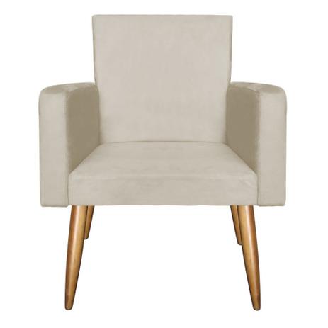 Poltrona Decorativa Sala de Estar, Recepção Bege - ToledoShop é ruim? Poltrona Decorativa Sala de Estar, Recepção Bege - ToledoShop é boa?