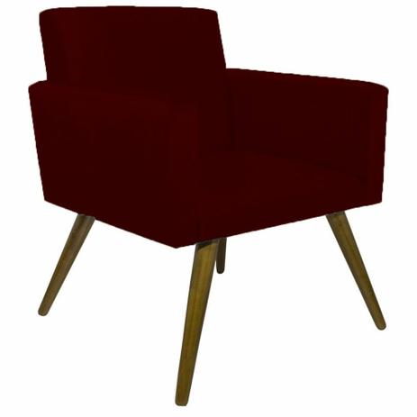Poltrona Decorativa Sala e Escritório Nina Suede Bordô - DL Decor é ruim? Poltrona Decorativa Sala e Escritório Nina Suede Bordô - DL Decor é boa?