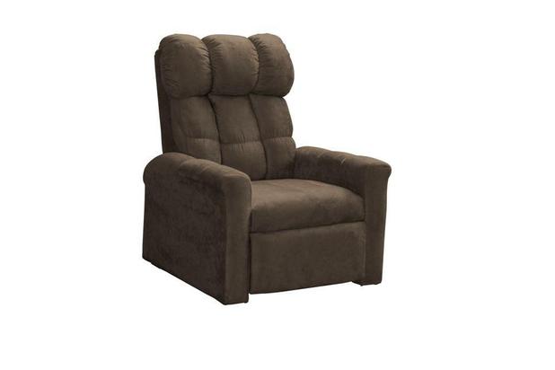 Poltrona do papai Reclinável Pajero - Marrom suede amassado - Matrix é boa?