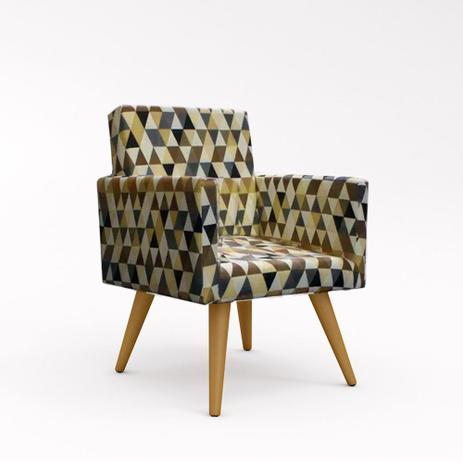 Poltrona Estampada Decorativa Cadeira Recepção Balaquidecor - Balaqui LTDA é ruim? Poltrona Estampada Decorativa Cadeira Recepção Balaquidecor - Balaqui LTDA é boa?